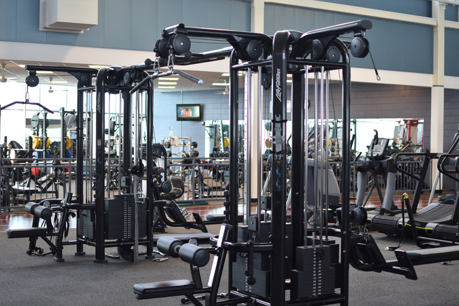 Machines in Fitness Center